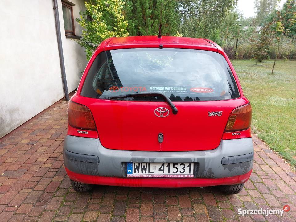Yaris I 10 2003 na części Słupno sprzedam