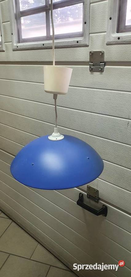 Lampa wisząca sufitowa odcienie błękitu Łódź