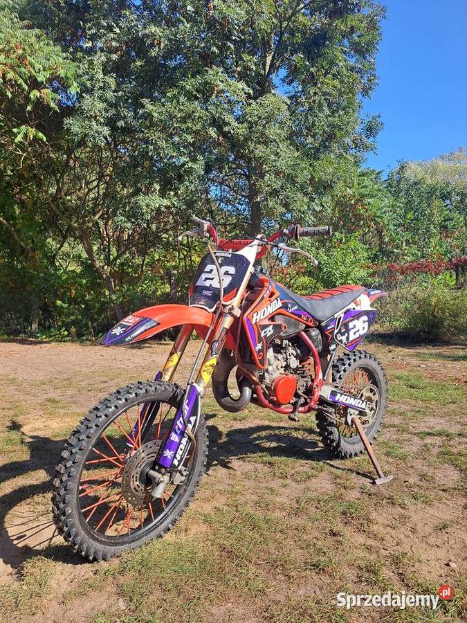 Honda cr 85R 2007r sprzedam 85cm3 mazowieckie Czosnów