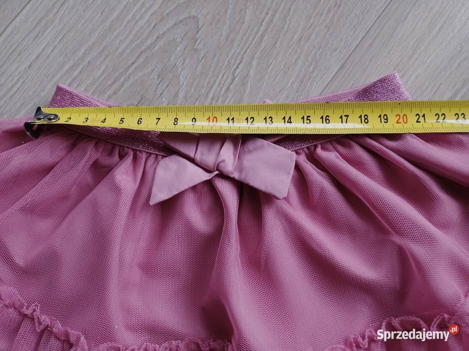 Spódniczka dziewczęca tiulowa różlila z brokatem Płock sprzedam