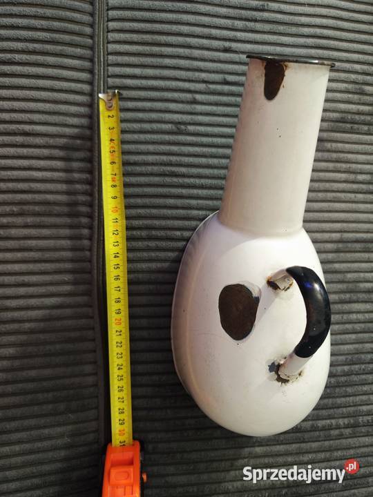 Stara kaczka emaliowa łódzkie Łódź