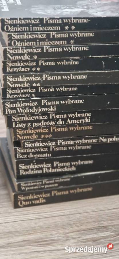 Henryk Sienkiewicz Pan Wołodyjowski krzyżacy Kraków