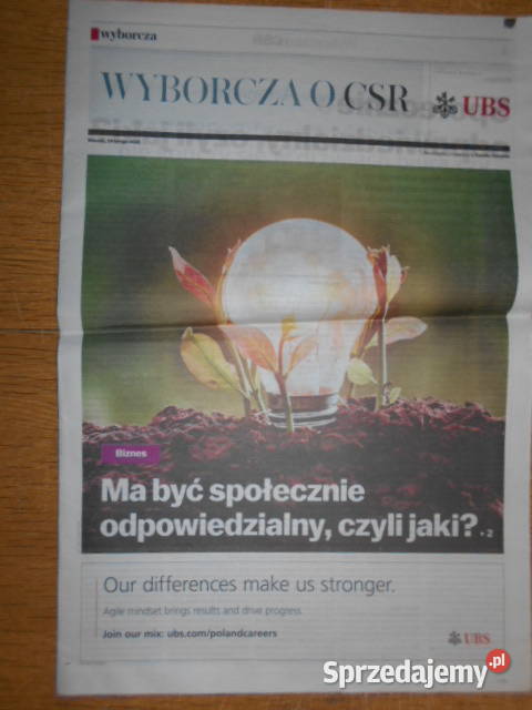 WYBORCZA O CSR Gazeta Wyborcza Książki i Podręczniki lubelskie Parczew