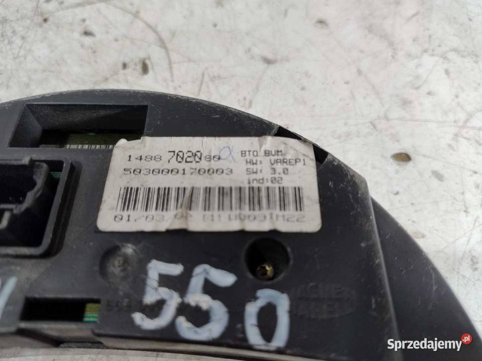 ZEGAR WYŚWIETLACZ CITROEN C8 1488702080 osobowe