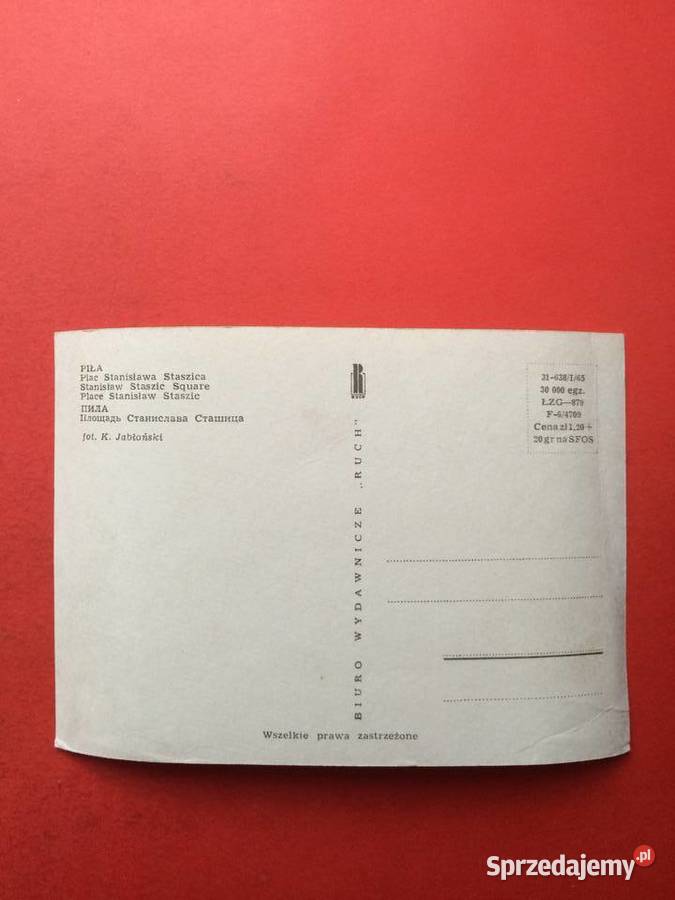 2483 Widokówka Piła Szczecin