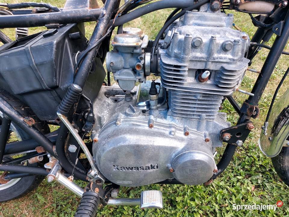 Kawasaki Z400 silnik gaźniki części Bobber Sieciechów