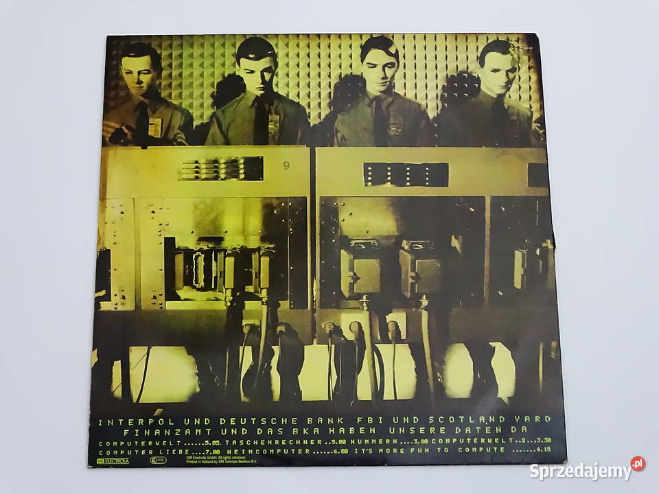 Kraftwerk Computerwelt 1981 winyl LP wydanie płyta winylowa Biłgoraj