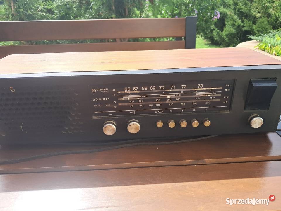 Radio Unitra Diora Dominik uszkodzone Ciecierzyn