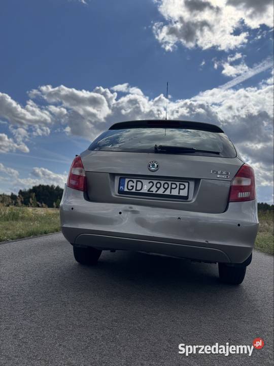 Skoda Fabia II srebrny Szczecin