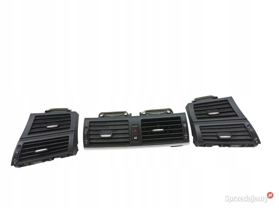 KRATKI NAWIEWU ŚRODKOWA LEWA PRAWA KPL Bmw X5 II Kratki nawiewu