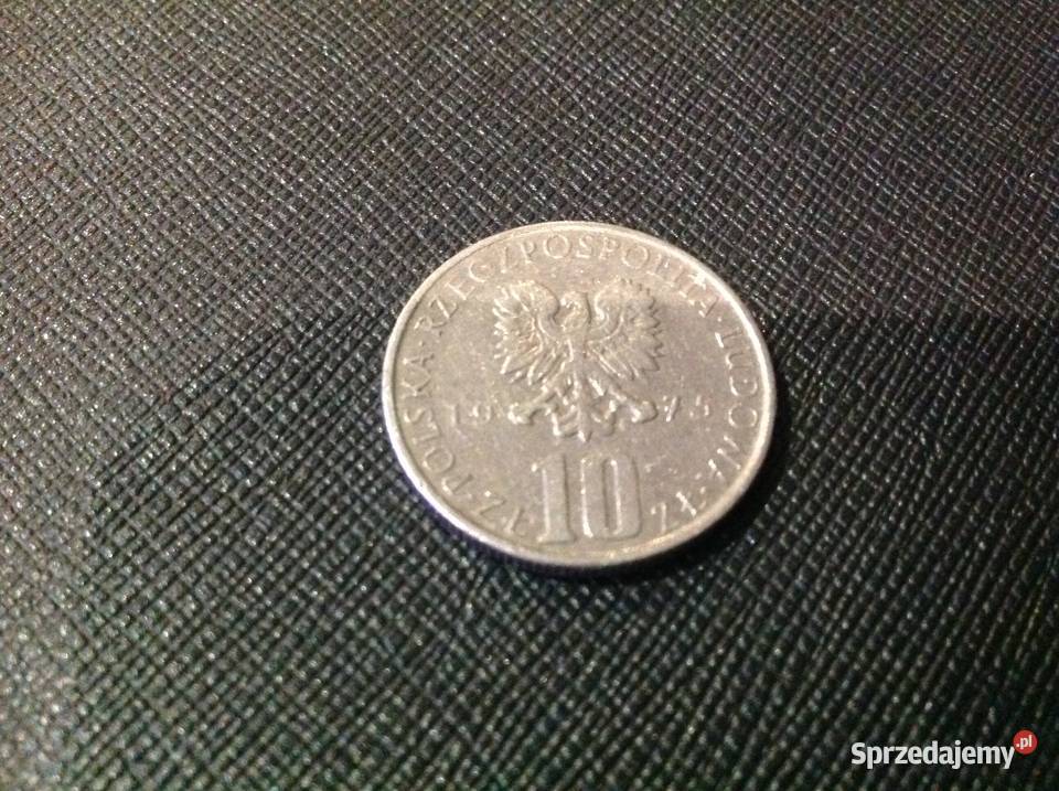 10 złotych Bolesław Prus 1975 lubuskie Nowa Sól sprzedam