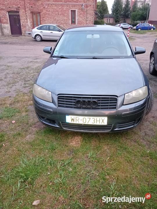 Audi A3 16 MPI 2004 szary A3 mazowieckie Ciechanów