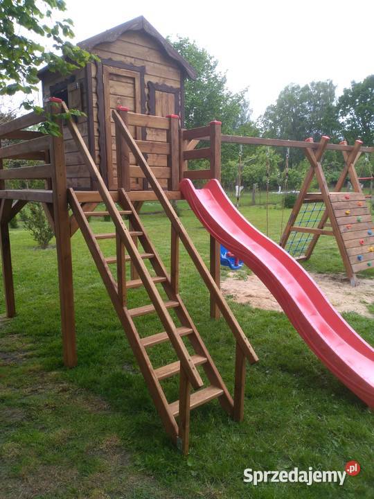 Plac zabaw domek dzieci Kostrzyn nad Odrą