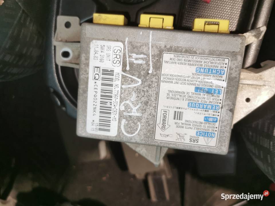 Moduł Srs Honda CrV 2 sprawny 77960scag824m1 kujawsko-pomorskie Bydgoszcz