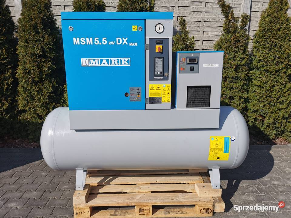1200h 55kw 800L Sprężarka śrubowa MARK 10bar Borzęcice