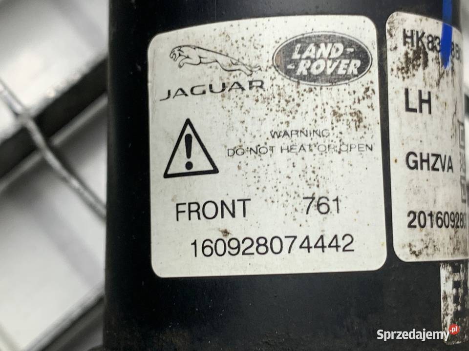 AMORTYZATOR LEWY PRZÓD ZE SPRĘŻYNĄ JAGUAR FPACE