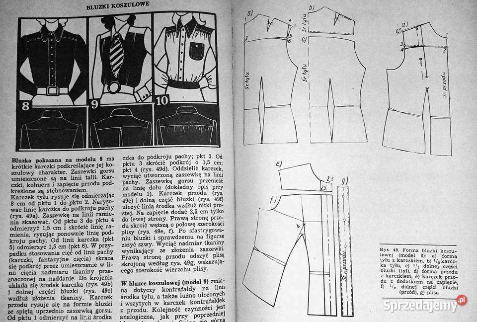 Kulisy kroju i szycia Spódnice i bluzki Zofia Chełm