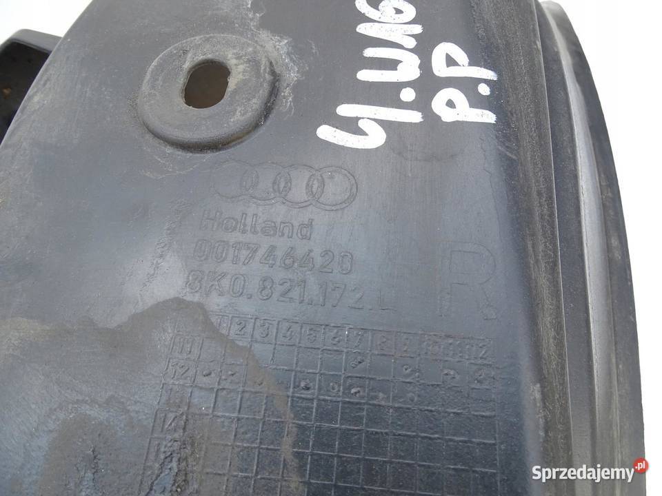 NADKOLE PRAWE PRAWY PRZÓD PRZEDNIE AUDI A4 B8