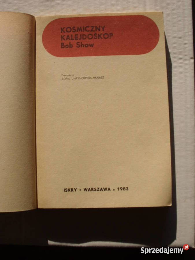 SFBOB SHAWKOSMICZNY KALEJDOSKOP 1983 dolnośląskie Wołów
