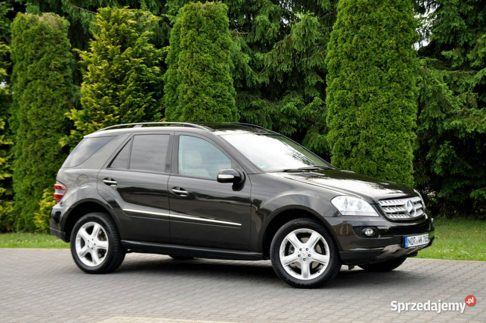 Mercedes ML 320 nieuszkodzony mazowieckie Ostrów Mazowiecka sprzedam