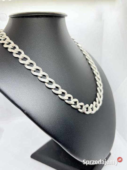 Srebrny łańcuch pr 925 6377g Długość 46 Elbląg