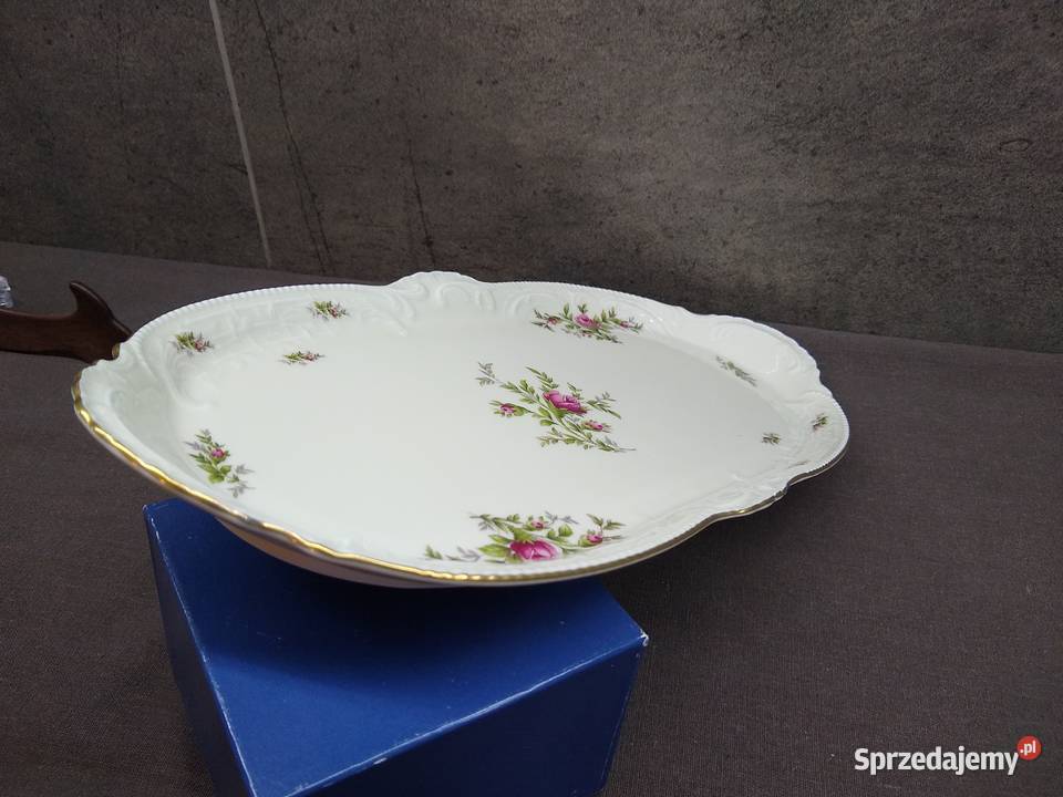 Rosenthal Sanssouci Ramona półmisek ecru Porcelana i szkło Kalisz