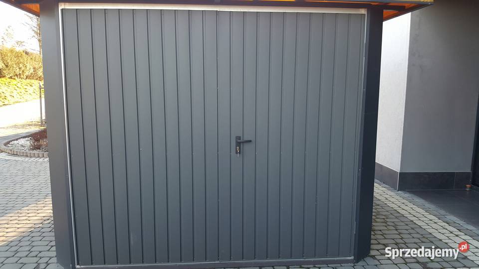 Brama Garażowa Dwuskrzydłowa Uchylna ral Brodnica