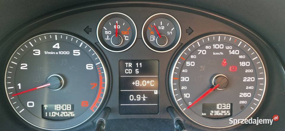 Audi A3 nieuszkodzony Zalasewo sprzedam
