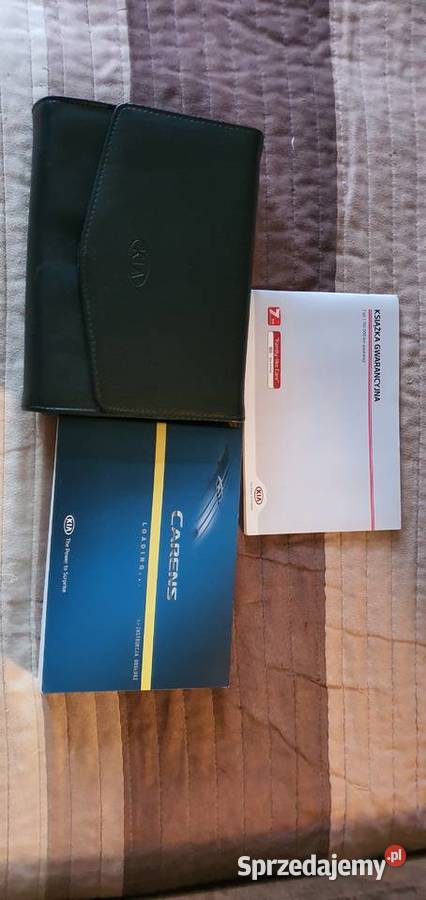 Kia Carens 16 GDI 6MT Książka serwisowa Etui śląskie Jaworzno sprzedam