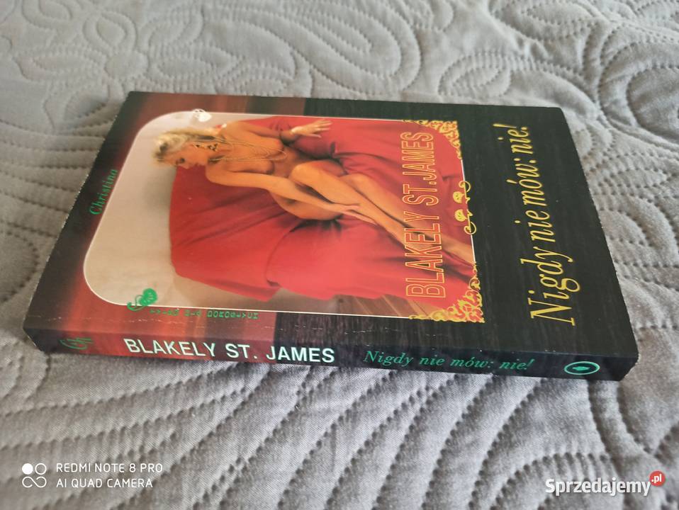 NIGDY NIE MÓW NIE Blakely StJames Kultura i Rozrywka