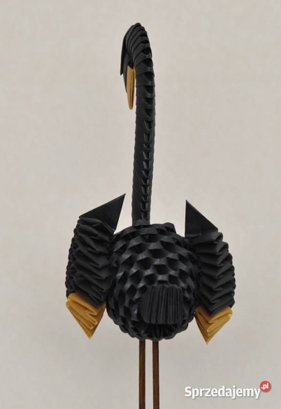 Flaming origami modułowe 3D papier metaliczny zachodniopomorskie Szczecin