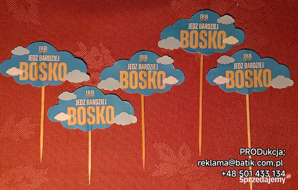 WYKAŁACZKI pikery toppery flagietki degustacyjne Poznań