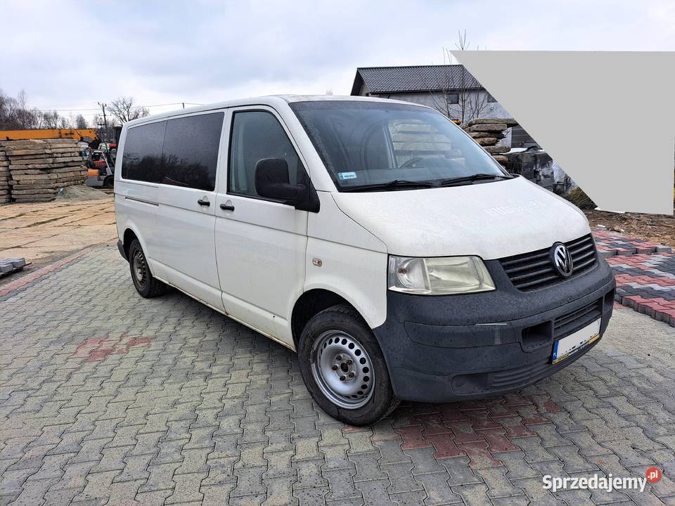 Volkswagen Transporter Long 9osobowy homologacja na ciężarowe Volkswagen śląskie Bielsko-Biała