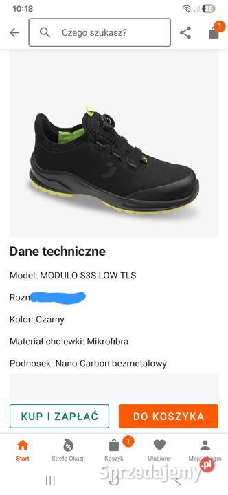 Buty robocze z noskami Obuwie Dębica