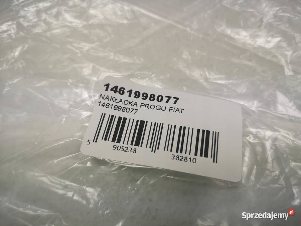 NAKŁADKA PROGU LEWY TYŁ FIAT ULYSSE 19942002 lubelskie