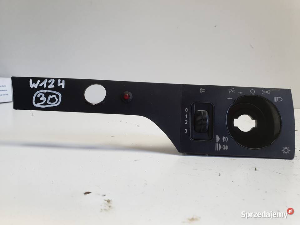 Mercedes W124 PANEL ŚWIATEŁ Przełącznik włącznik Rudka sprzedam