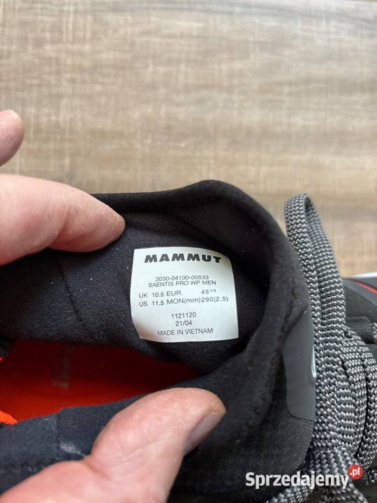 Buty MAMMUT Saentis Pro WP 4445