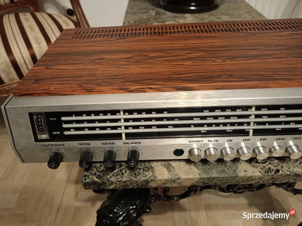 Zabytkowy Amplituner TELEFUNKEN CAVATINE 101 Drawski Młyn