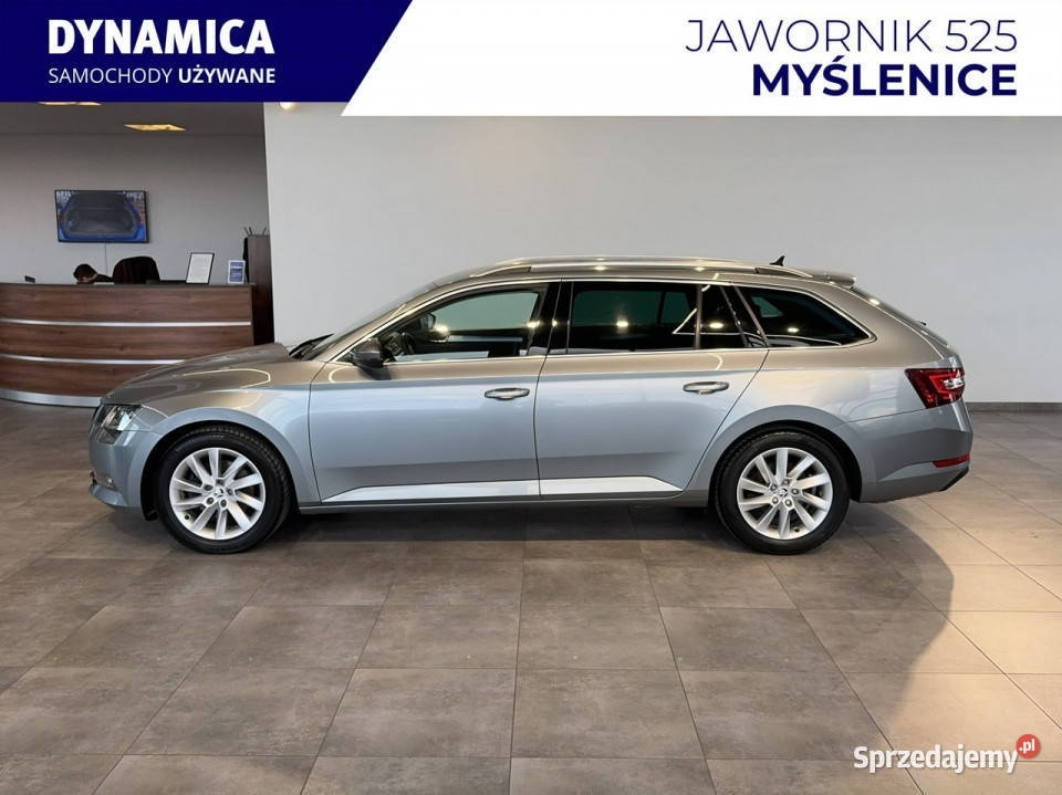 koda Superb Combi Ambition 18TSI 180 M6 2018 r relingi dachowe Myślenice