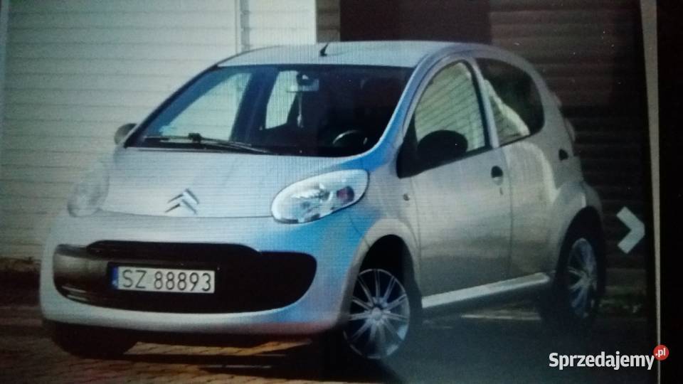 Citroen c1 srebrny metalik 5 drzwiowy isofix śląskie sprzedam