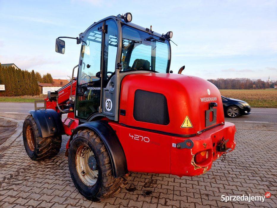 Weidemann 4270 cx 100c przegubowo teleskopowa Dobrzyniewo Duże sprzedam
