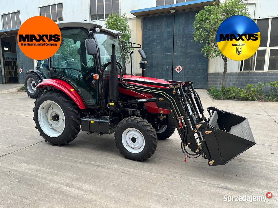 Refundacja 50 NOWY MAXUS 55 4x4 Ciągnik Traktor sprzedam
