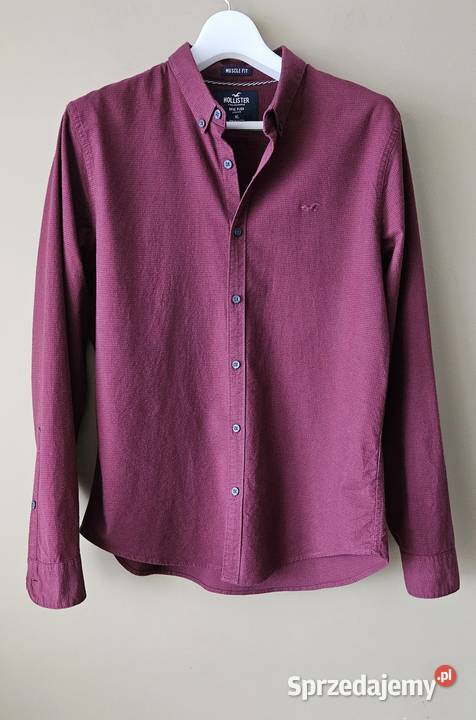 Koszula Hollister Epic Flex muszle fit stretch Lublin