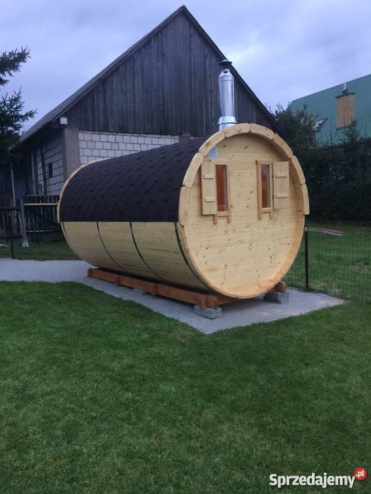 Sauna Beczka Ogrodowa z Montażem u Klienta Puńsk