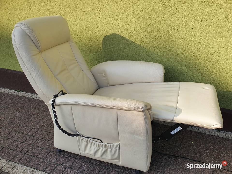 Fotel Elektryczny Rozkładany Funkcja Pionizacji Szymanowice