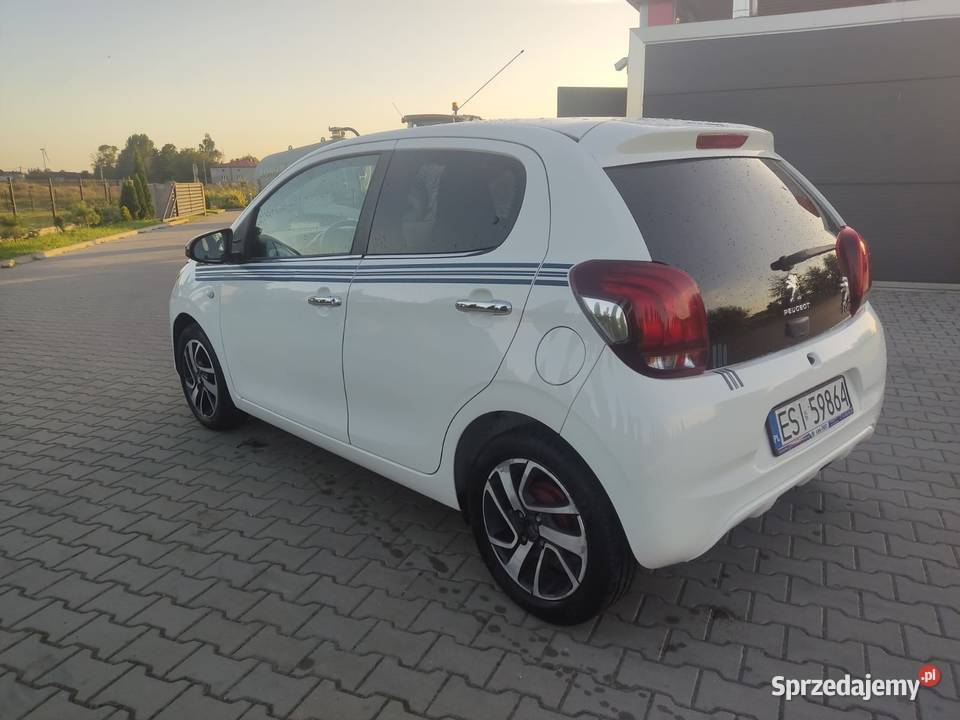 Peugeot 108 12 benzyna tablet klimatronic Sieradz