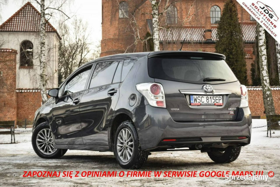 Toyota Verso Automat Niski przebieg Kamera Jeden Zarejestrowany w Polsce Sochaczew