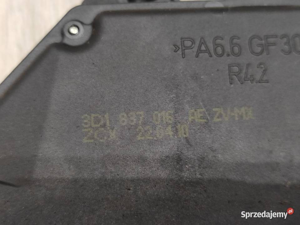 zamek drzwi prawy przód vw golf 6 5k 3d1837016ae Bielsko-Biała