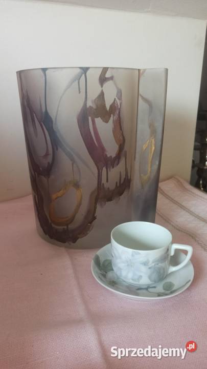 Wazon szklany KROSNO o Interesującej Gdańsk sprzedam