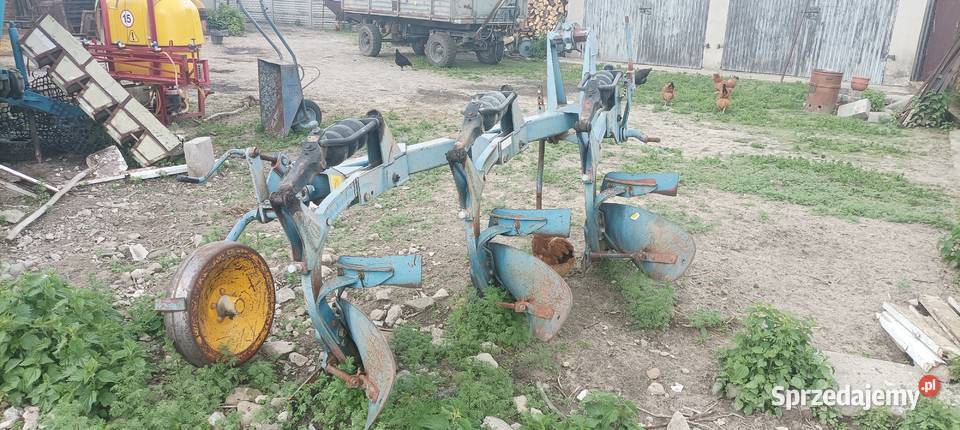 Pług Overum 3 skibowy Vario zabezpieczenie nieuszkodzony Sieradz sprzedam